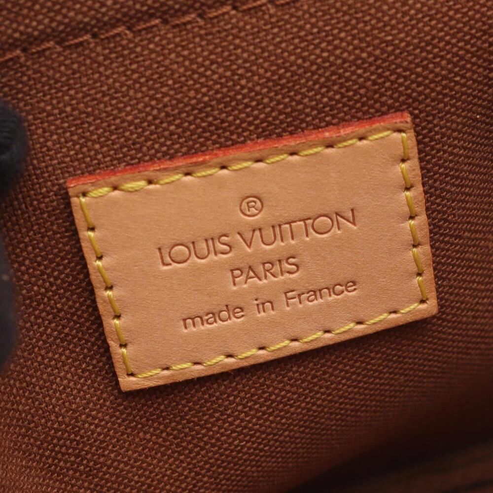 LOUIS VUITTON Brown Monogram Leather Fanny Pack - Picture 4 of 9